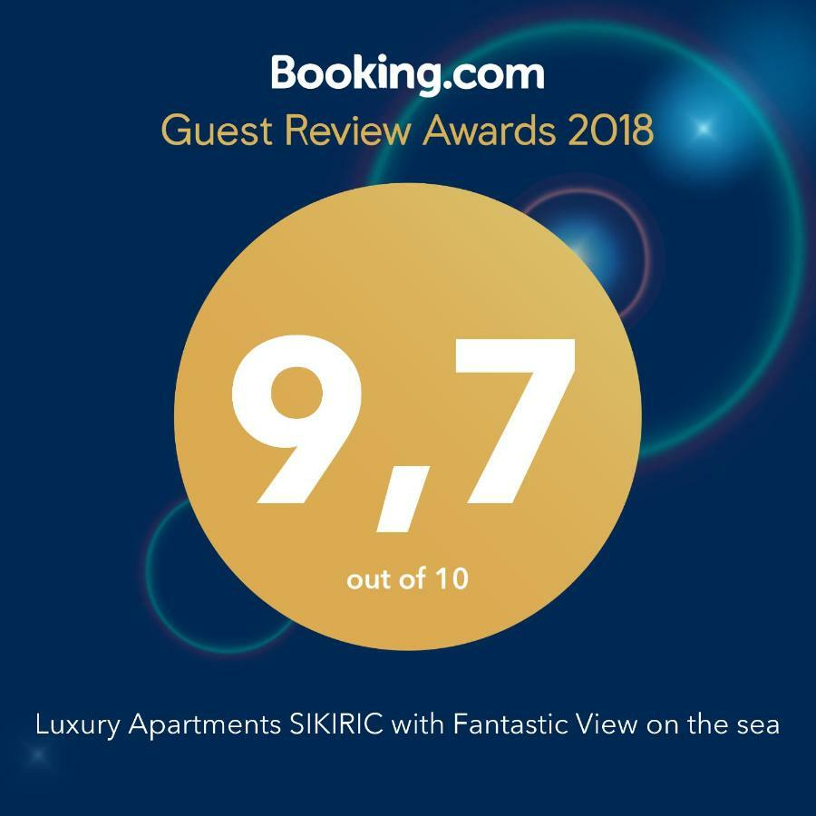 Luxury Apartments Sikiric With Fantastic View On The Sea Bibinje Esterno foto